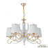 Подвесная люстра Arte Milano Florentia-3857 303857/5 Wh/Gd Подвесная люстра Arte Milano Florentia-3857 303857/5 Wh/Gd