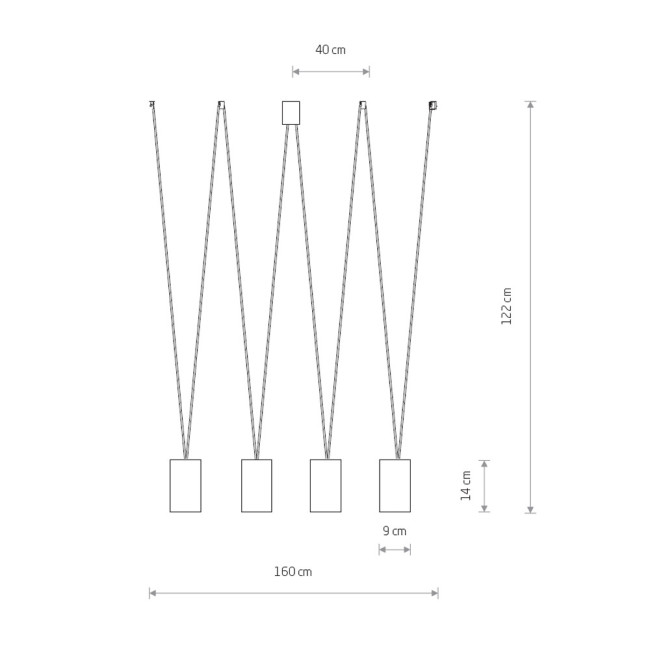 Настенный светильник Mantra Arcs  7814