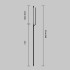 Шинопровод Maytoni Technical Busbar trunkings Arity TRX233-VL-1B Шинопровод Maytoni Technical Busbar trunkings Arity TRX233-VL-1B