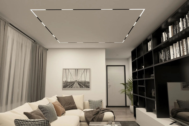 Трековый светодиодный светильник Denkirs Smart Linear DK8014-BK Трековый светодиодный светильник Denkirs Smart Linear DK8014-BK