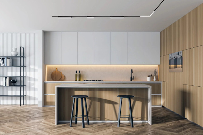 Трековый светодиодный светильник Denkirs Smart Linear DK8014-BK Трековый светодиодный светильник Denkirs Smart Linear DK8014-BK