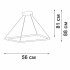 Подвесной светильник Vitaluce V2508DT-1/1S Подвесной светильник Vitaluce V2508DT-1/1S