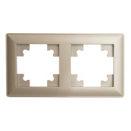 Рамка двухместная Stekker PFR00-7002-02 Катрин 39803 Рамка двухместная Stekker PFR00-7002-02 Катрин 39803