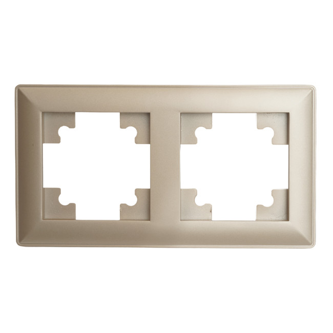 Рамка двухместная Stekker PFR00-7002-02 Катрин 39803 Рамка двухместная Stekker PFR00-7002-02 Катрин 39803