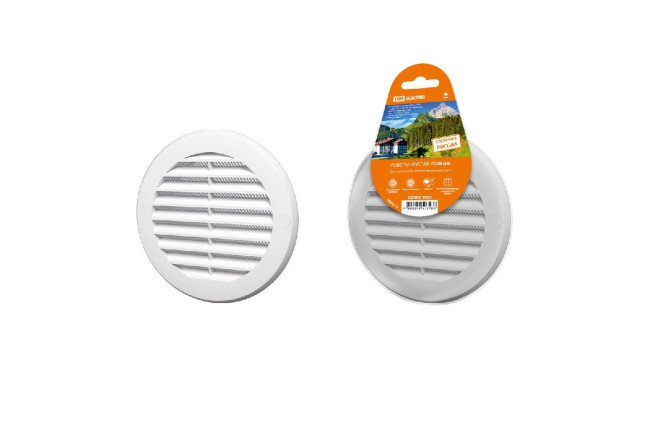 Решетка круглая с москитной сеткой TDM Electric SQ1807-0092