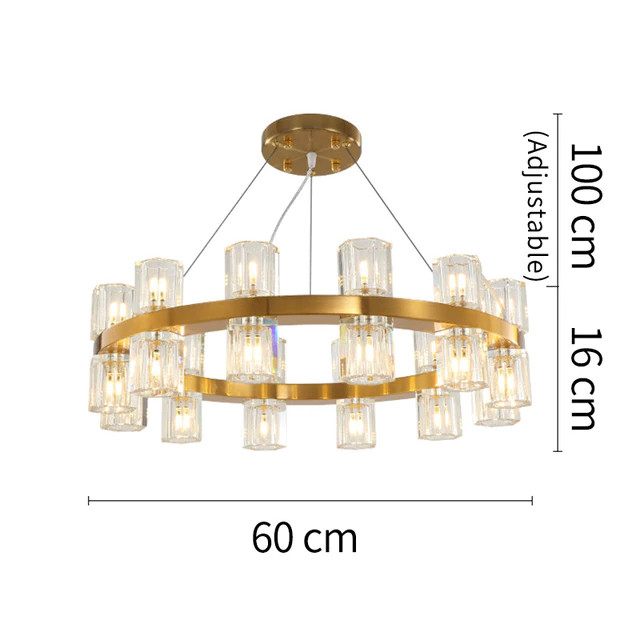 Люстра Arcachon 24 gold Люстра Arcachon 24 gold