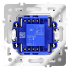 Перекрестный переключатель одноклавишный Voltum S70 VLS010502 (белый матовый) Перекрестный переключатель одноклавишный Voltum S70 VLS010502 (белый матовый)