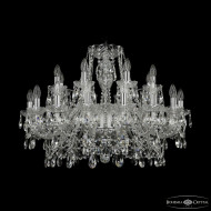 Подвесная люстра Bohemia Ivele Crystal 1411/16+8/300 Ni