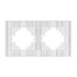 Рамка на 2 поста пластиковая Arlight FRM-PERIO-PL-2-GR 049752