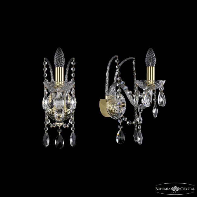 Бра Bohemia Ivele Crystal 1411B/1/160 G Бра Bohemia Ivele Crystal 1411B/1/160 G
