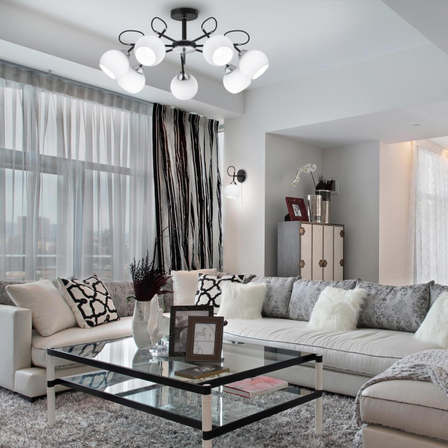 Люстра на штанге Citilux Стивен CL141271 Люстра на штанге Citilux Стивен CL141271