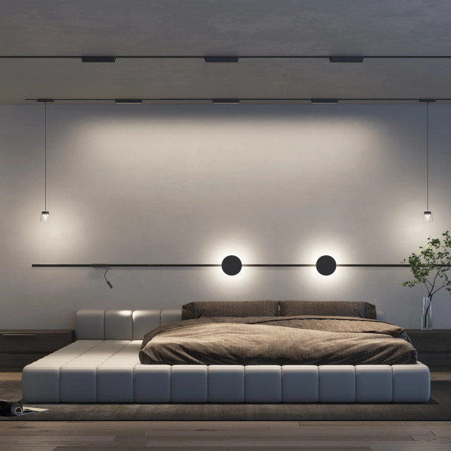 Трековый магнитный однофазный светильник Denkirs Air linear DK5330-BK Трековый магнитный однофазный светильник Denkirs Air linear DK5330-BK