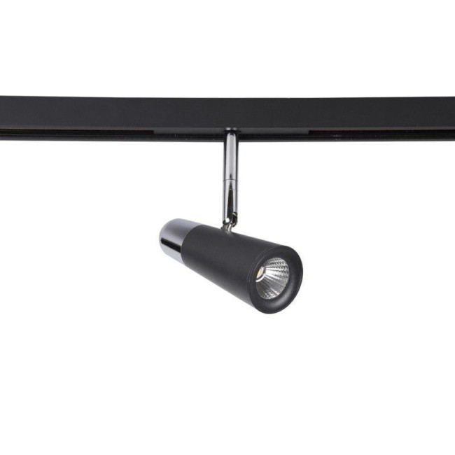 Трековый светодиодный светильник для магнитного шинопровода Crystal Lux Space CLT 0.33 006 12W BL-CH 4000K Трековый светодиодный светильник для магнитного шинопровода Crystal Lux Space CLT 0.33 006 12W BL-CH 4000K