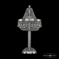 Настольная лампа Bohemia Ivele Crystal 19011L4/H/25IV Ni Настольная лампа Bohemia Ivele Crystal 19011L4/H/25IV Ni