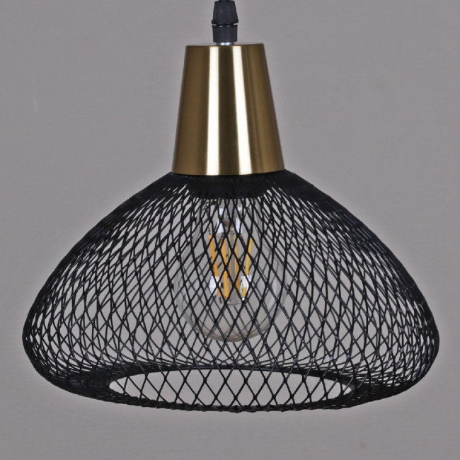 Подвесной светильник Reluce 03204-3.9-01 BK+COPPER