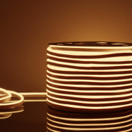 Светодиодный гибкий неон Elektrostandard 220V 9,6W 120Led 2835 IP67 односторонний теплый белый, 50 м 4690389167355 Светодиодный гибкий неон Elektrostandard 220V 9,6W 120Led 2835 IP67 односторонний теплый белый, 50 м 4690389167355