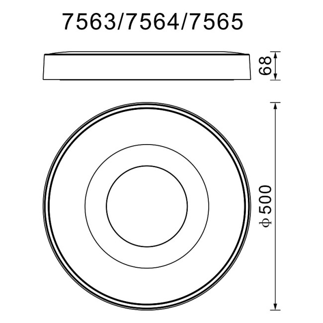 Датчик движения Kanlux Merge JQ-O 7691
