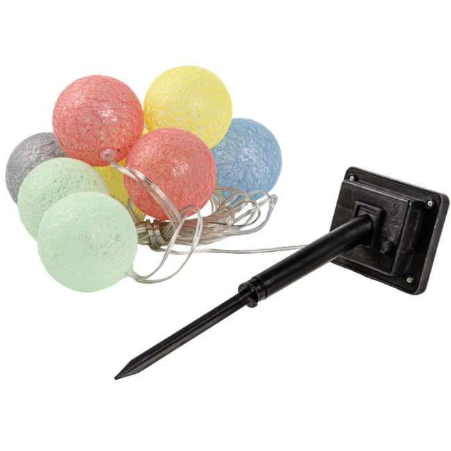 Гирлянда на солнечной батарее Uniel USL-S-139/PM2000 COTTON BALLS UL-00010436 Гирлянда на солнечной батарее Uniel USL-S-139/PM2000 COTTON BALLS UL-00010436