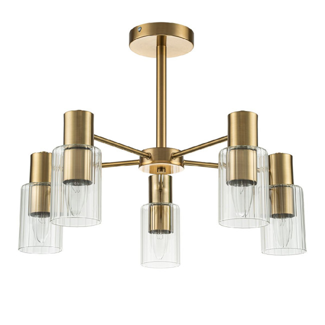 Люстра на штанге Escada Diversity 2120/5P Gold Люстра на штанге Escada Diversity 2120/5P Gold