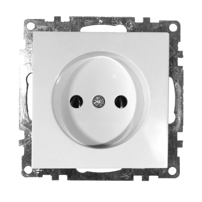Розетка 1-местная Stekker с защитной шторкой 39303 Розетка 1-местная Stekker с защитной шторкой 39303