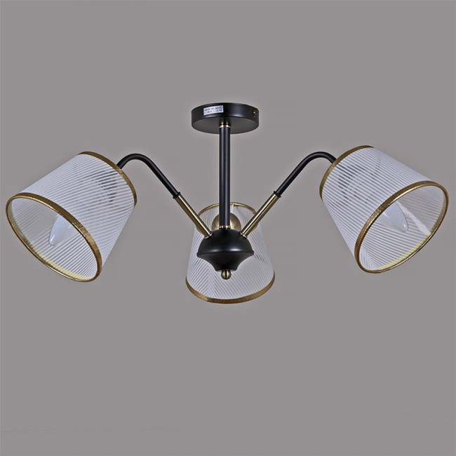 Люстра на штанге Illumico IL0344-3CSQ-79 BK AB