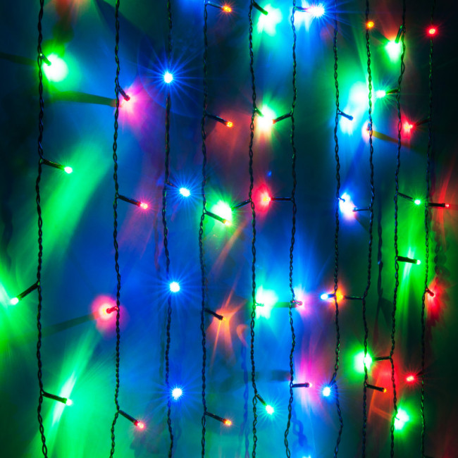 Светодиодный занавес Eurosvet 200-003 мульти 0,45*1,5м IP20 Светодиодный занавес Eurosvet 200-003 мульти 0,45*1,5м IP20