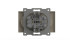 Розетка двухместная без заземления ELBI Zena Vega 609-010300-908 Розетка двухместная без заземления ELBI Zena Vega 609-010300-908