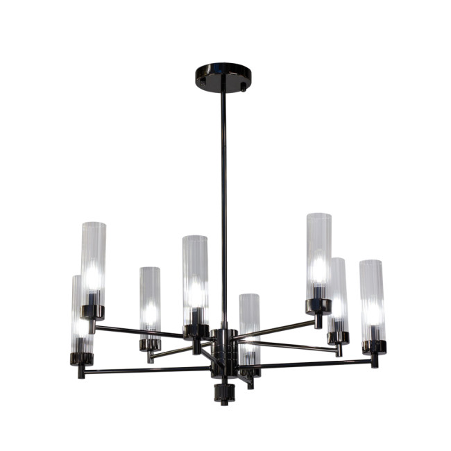 Люстра на штанге AM Group INDIGO SP8 PEARL BLACK Люстра на штанге AM Group INDIGO SP8 PEARL BLACK