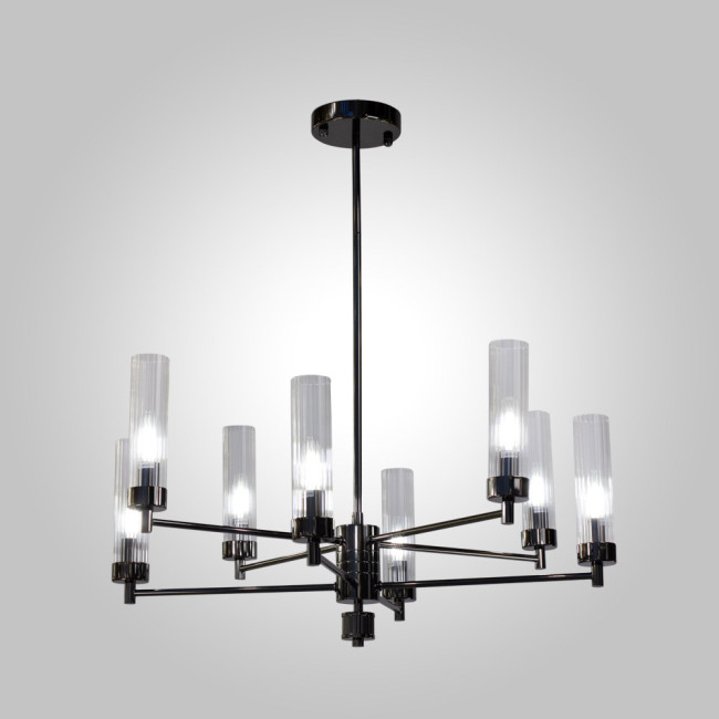 Люстра на штанге AM Group INDIGO SP8 PEARL BLACK Люстра на штанге AM Group INDIGO SP8 PEARL BLACK