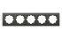 Рамка пятиместная ELBI Zena 500-011100-250 Рамка пятиместная ELBI Zena 500-011100-250