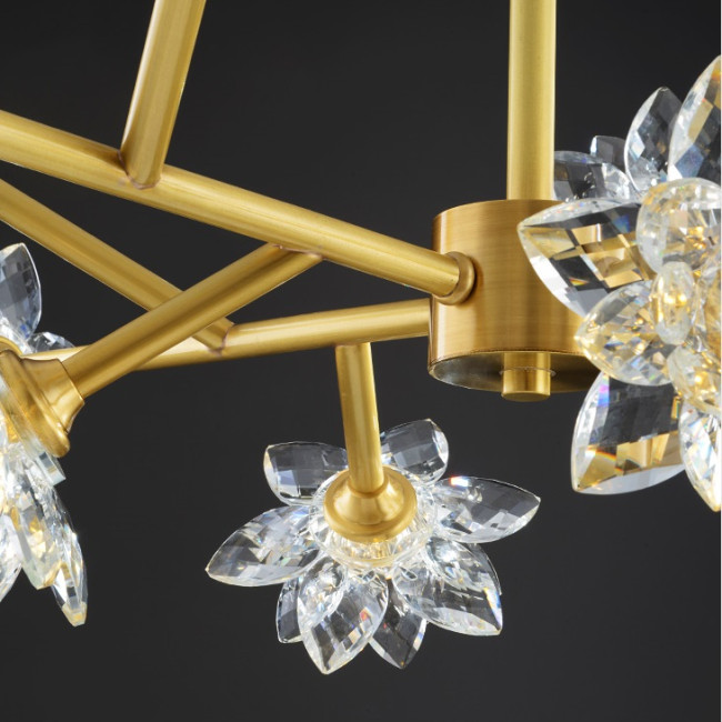 Люстра на штанге ImperiumLoft Lotos 203940-26 Люстра на штанге ImperiumLoft Lotos 203940-26