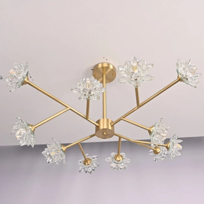 Люстра на штанге ImperiumLoft Lotos 203940-26 Люстра на штанге ImperiumLoft Lotos 203940-26