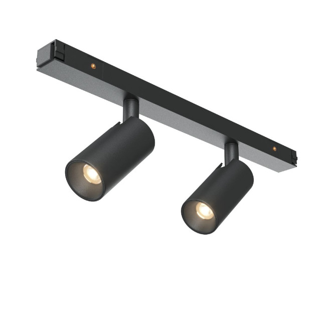 Трековый магнитный светильник Maytoni Focus Duo TR176-1-2X3WTW-M-B Трековый магнитный светильник Maytoni Focus Duo TR176-1-2X3WTW-M-B