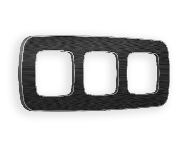 Рамка трехместная Ambrella Volt Coint OF640533 Рамка трехместная Ambrella Volt Coint OF640533