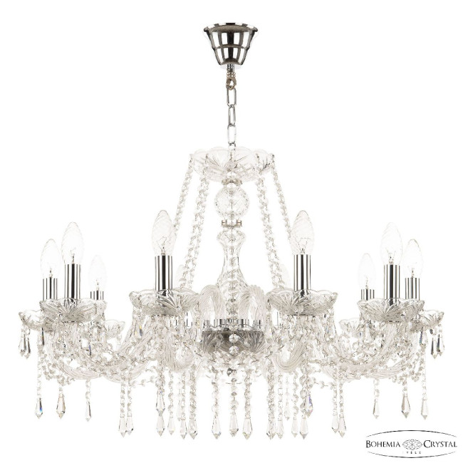 Подвесная люстра Bohemia Ivele Crystal 104/10/240 Ni Подвесная люстра Bohemia Ivele Crystal 104/10/240 Ni