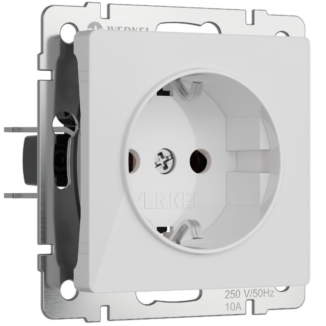 Розетка с заземлением Werkel 4690389197314 W1171041 a064010 Розетка с заземлением Werkel 4690389197314 W1171041 a064010