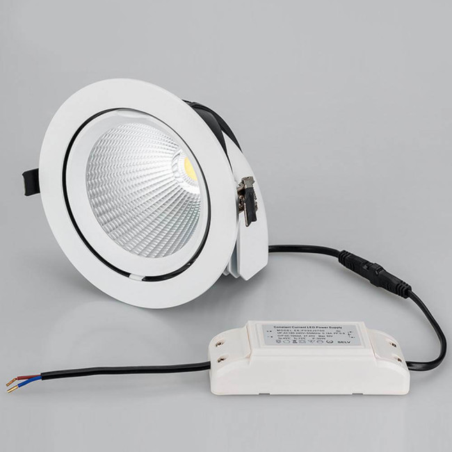 Встраиваемый светодиодный светильник Arlight LTD-150WH-Explorer-30W Day White 023683