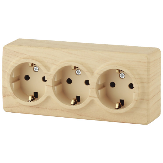 Розетка 3х2P+E Schuko со шторками ЭРА Эксперт 11-2209-11 Б0020705 Розетка 3х2P+E Schuko со шторками ЭРА Эксперт 11-2209-11 Б0020705