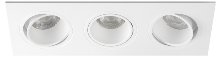 Встраиваемый светильник Эра KL90-3 WH Б0054372 Встраиваемый светильник Эра KL90-3 WH Б0054372