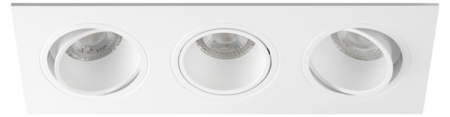 Встраиваемый светильник Эра KL90-3 WH Б0054372 Встраиваемый светильник Эра KL90-3 WH Б0054372