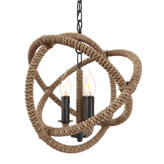 Подвесная люстра LOFT IT Rope Loft1194-3 Подвесная люстра LOFT IT Rope Loft1194-3