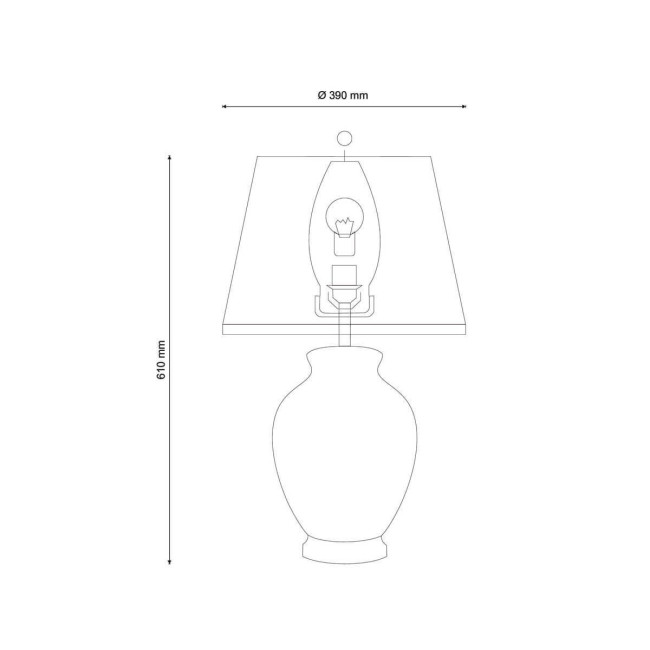 Настольная лампа Lucia Tucci Harrods T936.1
