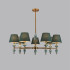 Люстра на штанге Lumion Classi Vermont 8275/7 Люстра на штанге Lumion Classi Vermont 8275/7