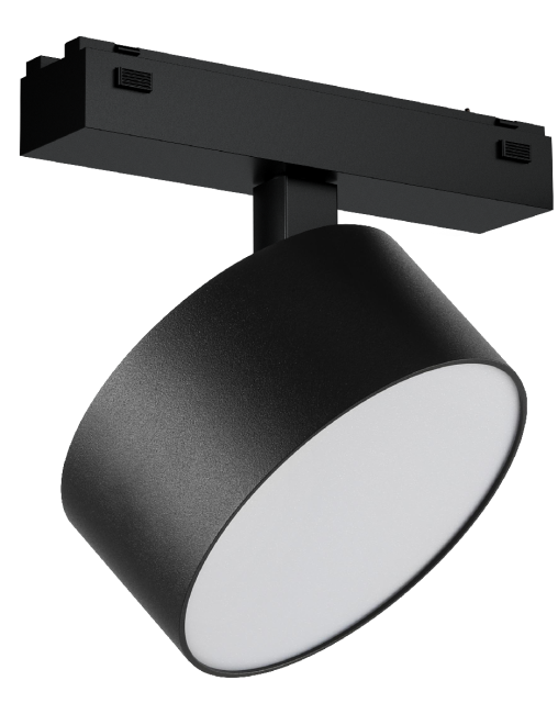 Трековый магнитный светильник iLedex Vision 4825-047-D120-15W-110DG-3000K-BK Трековый магнитный светильник iLedex Vision 4825-047-D120-15W-110DG-3000K-BK