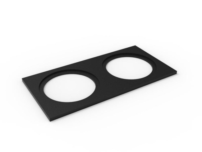 Рамка двойная SWG PRO MINI-COMBO-S2-BL 010300 Рамка двойная SWG PRO MINI-COMBO-S2-BL 010300