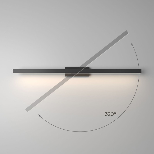 Настенный светильник Elektrostandard Rino черный 40157/LED 4690389217623 a071223 Настенный светильник Elektrostandard Rino черный 40157/LED 4690389217623 a071223
