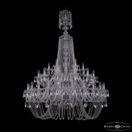 Подвесная люстра Bohemia Ivele Crystal 1402/24+12+6/460/XL-176/2d Ni