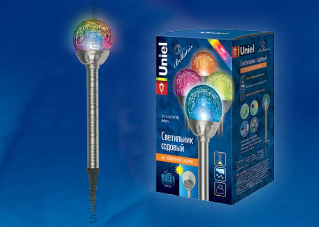 Светильник на солнечных батареях (07280) Uniel Modern USL-M-063/MT390 Bellatrix Светильник на солнечных батареях (07280) Uniel Modern USL-M-063/MT390 Bellatrix