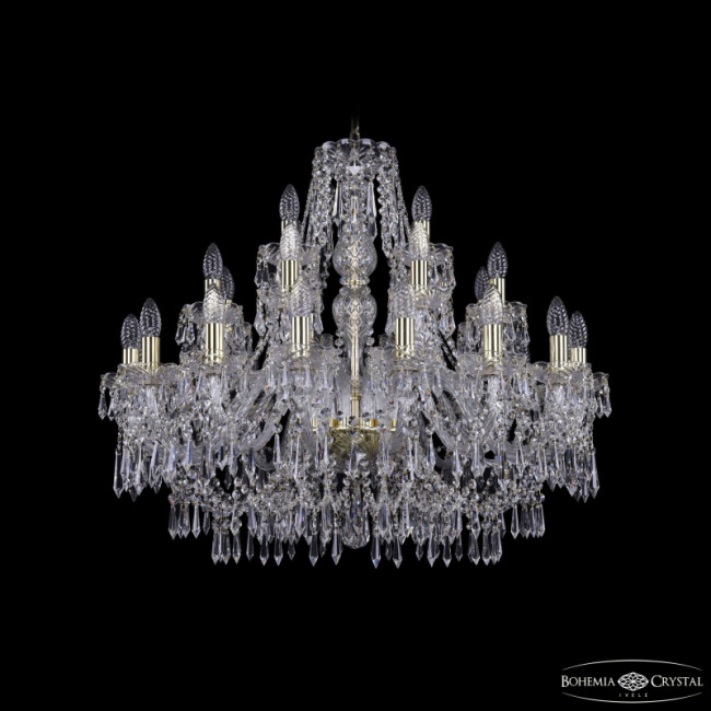Подвесная люстра Bohemia Ivele Crystal 1403/16+8+4/300 G Подвесная люстра Bohemia Ivele Crystal 1403/16+8+4/300 G