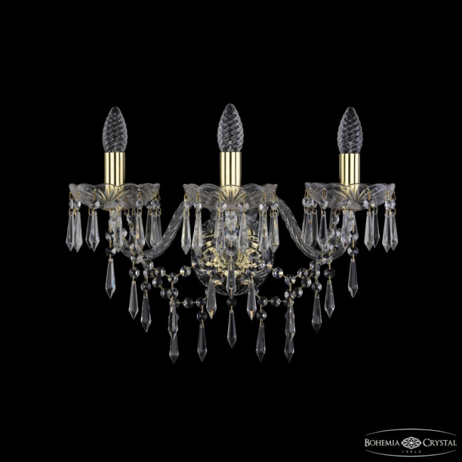Бра Bohemia Ivele Crystal 1403B/3/195/XL G Бра Bohemia Ivele Crystal 1403B/3/195/XL G